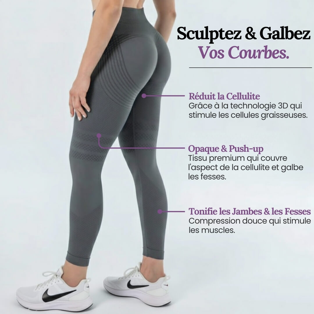 Legging Sculptant 3D - Anti-Cellulite